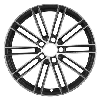 Replace® - 10 Double-Spoke Machined Dark Charcoal 20x8.5 Alloy Factory Wheel - Remanufactured