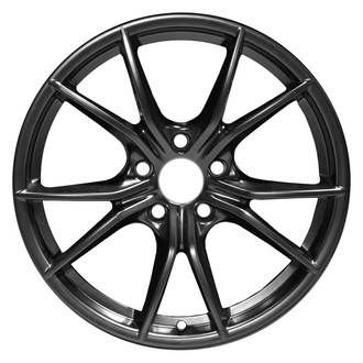 Replace® - 10 I-Spoke Matte Black 20x8 Alloy Factory Wheel - Remanufactured