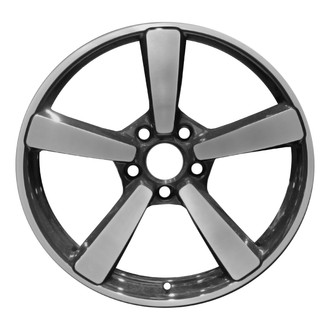 Replace® - 5-Spoke Machined Gloss Black 20x8.5 Alloy Factory Wheel - Remanufactured