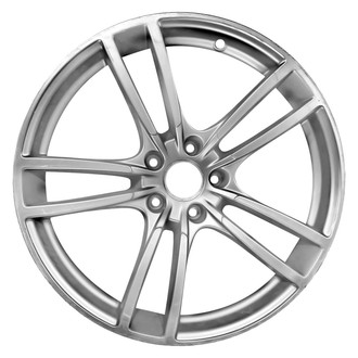 Replace® - Double 5-Spoke Painted Metallic Charcoal Matte 21x11 Alloy Factory Wheel - Remanufactured
