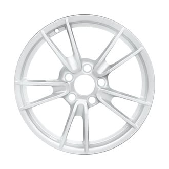 Replace® - Double 5-Spoke All Painted Light Silver Metallic 19x8.5 Alloy Factory Wheel - Remanufactured