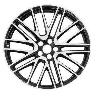 Replace® - 10 Split-Spoke Machined Gloss Black 21x10 Alloy Factory Wheel - Remanufactured