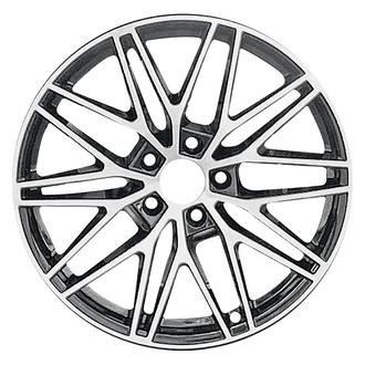Replace® - 10 Y-Spoke Machined Gloss Black 21x9.5 Alloy Factory Wheel - Remanufactured