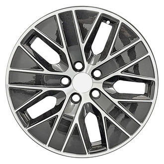 Replace® - 5-Spoke Machined Gloss Black 20x7.5 Alloy Factory Wheel - Remanufactured