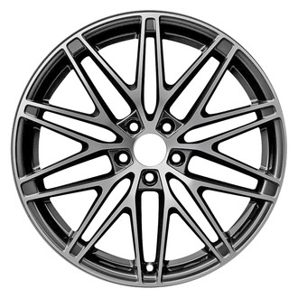 Replace® - 10 Split-Spoke Machined Gloss Black 22x11 Alloy Factory Wheel - Remanufactured