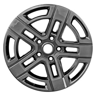 Replace® - 5 Split-Spoke Machined Black 20x8.5 Alloy Factory Wheel - Remanufactured