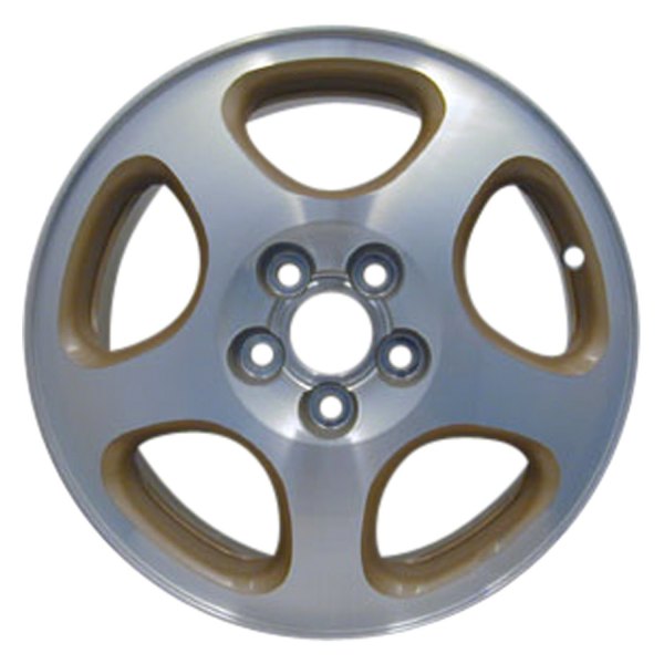 Replace® - 15 x 6 5-Spoke Machined and Silver Alloy Factory Wheel (Factory Take Off)