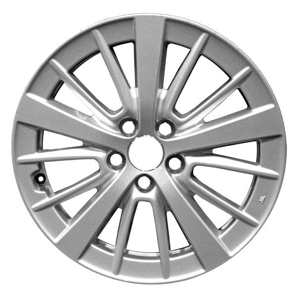 Replace® - 16 x 6.5 15 Alternating-Spoke Medium Sparkle Silver Alloy Factory Wheel (Factory Take Off)