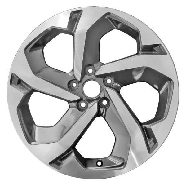 Replace® - 18 x 7 5-Spoke Charcoal Alloy Factory Wheel (Remanufactured)