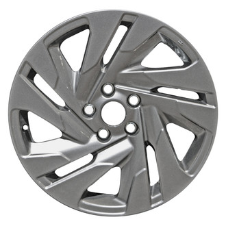 Replace® - 10-Spoke All Painted Dark Silver Metallic 18x7.5 Alloy Factory Wheel - Remanufactured