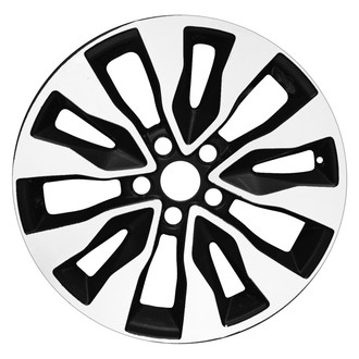 Replace® - Double 5-Spoke Machined Black 18x7 Alloy Factory Wheel - Remanufactured