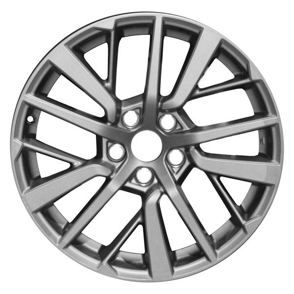 Replace® - 18 x 8.5 15-Spoke Painted Dark Charcoal Metallic Alloy Factory Wheel (Remanufactured)