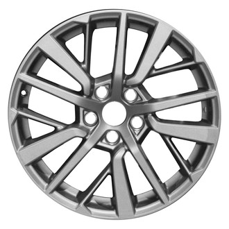 Replace® - 15-Spoke Painted Dark Charcoal Metallic 18x8.5 Alloy Factory Wheel - Remanufactured