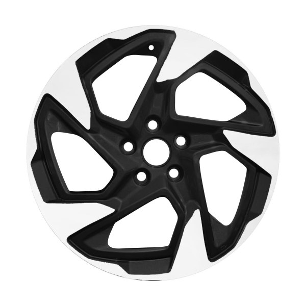 Replace® - 18 x 7 5-Slot Machined Medium Charcoal Alloy Factory Wheel (Remanufactured)