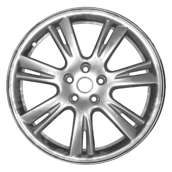 Replace® - 19 x 8.5 7 Double I-Spoke Silver Alloy Factory Wheel (Factory Take Off)
