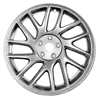 Replace® - 7 Split-Spoke Painted Medium Charcoal Metallic Satin 18x8.5 Alloy Factory Wheel - Replica