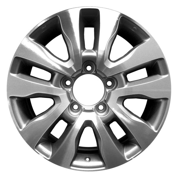 Replace® - 20 x 8 5 V-Spoke Machined and Dark Charcoal Alloy Factory Wheel (Factory Take Off)