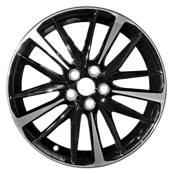 Replace® - 19 x 8 10 Alternating-Spoke Gloss Black with Machined Accents Alloy Factory Wheel (Factory Take Off)
