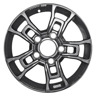 Replace® - 5 Split-Spoke All Painted Black 18x8 Alloy Factory Wheel - Remanufactured