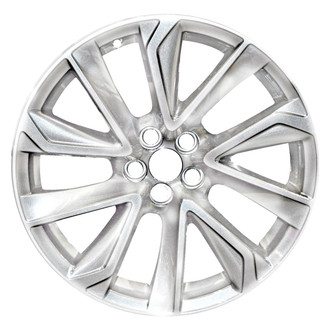 Replace® - Double 5-Spoke Charcoal Black 18x8 Alloy Factory Wheel - Remanufactured