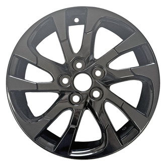 Replace® - 10-Spoke All Painted Gloss Black 15x6.5 Alloy Factory Wheel - Remanufactured