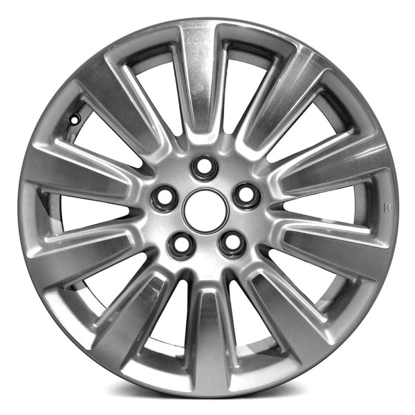 Replace® - 18 x 7 10 I-Spoke Machined and Dark Charcoal Alloy Factory Wheel (Remanufactured)