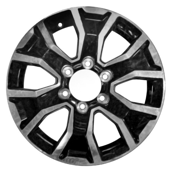 Replace® - 17 x 7.5 6 I-Spoke Black Alloy Factory Wheel (Factory Take Off)