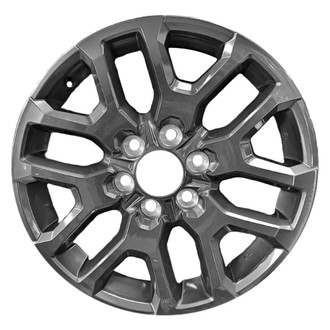 Replace® - 6 Y-Spoke Painted Dark Charcoal Metallic 20x8 Alloy Factory Wheel - Remanufactured