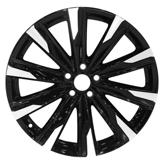Replace® - 10 I-Spoke Machined Gloss Black 21x7.5 Alloy Factory Wheel - Remanufactured