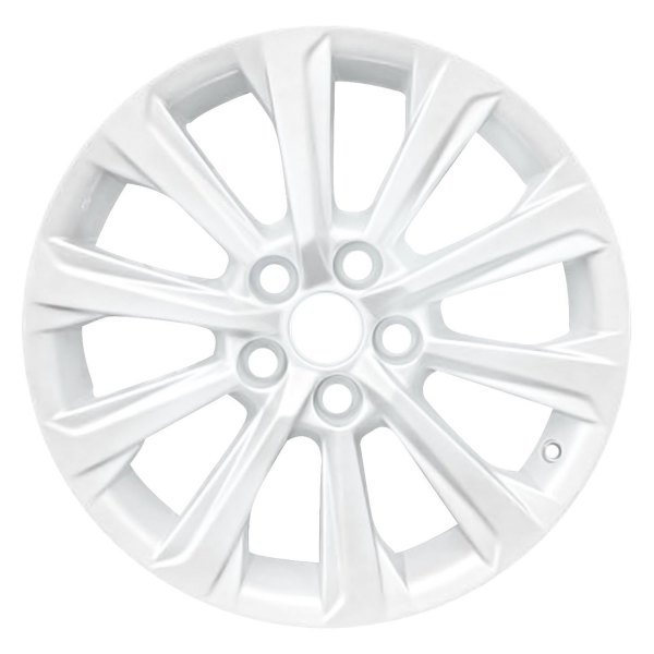 Replace® - 18 x 7.5 10 I-Spoke Sparkle Silver Alloy Factory Wheel (Remanufactured)