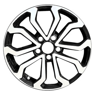 Replace® - 10 I-Spoke Machined Gloss Black 17x6.5 Alloy Factory Wheel - Remanufactured