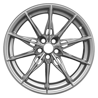 Replace® - 10 I-Spoke All Painted Medium Charcoal Metallic Matte 19x9 Alloy Factory Wheel - Remanufactured