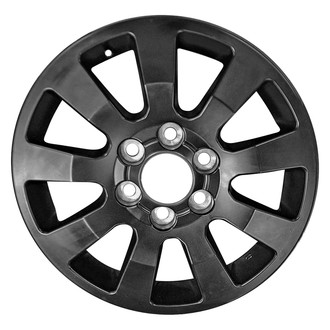 Replace® - 9 I-Spoke Painted Flat Black 18x7.5 Alloy Factory Wheel - Remanufactured