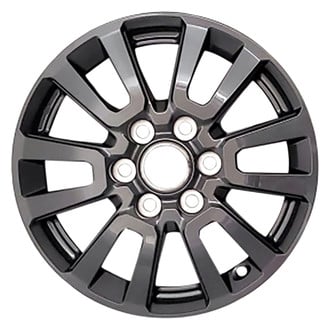 Replace® - 12 I-Spoke All Painted Medium Charcoal Metallic 18x7 Alloy Factory Wheel - Replica