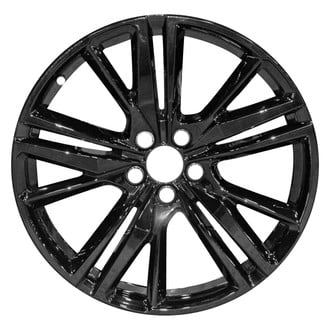 Replace® - 10 Alternating-Spoke All Painted Gloss Black 19x8 Alloy Factory Wheel - Remanufactured