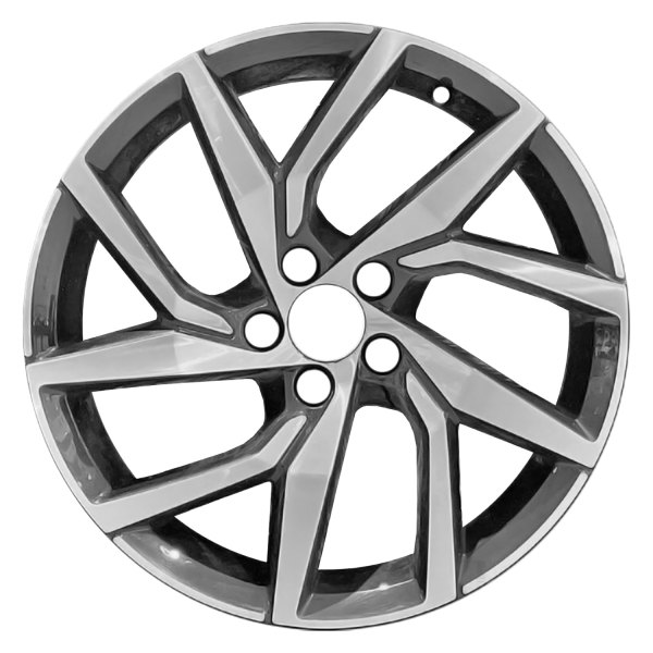Replace® - 18 x 7.5 5 Split-Spoke Machined Gloss Black Alloy Factory Wheel (Remanufactured)