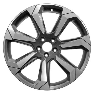 Replace® - 7 I-Spoke Machined Medium Metallic Charcoal Satin 20x8 Alloy Factory Wheel - Remanufactured