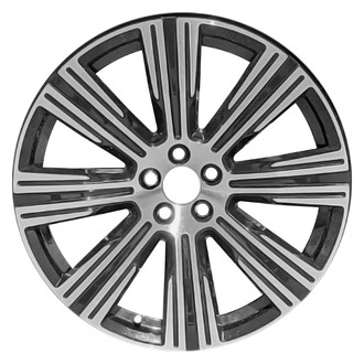 Replace® - 8-Spoke Machined Gloss Black 20x8.5 Alloy Factory Wheel - Remanufactured