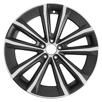 Replace® - 10 I-Spoke Machined Dark Charcoal Metallic Satin 19x8.5 Alloy Factory Wheel - Remanufactured