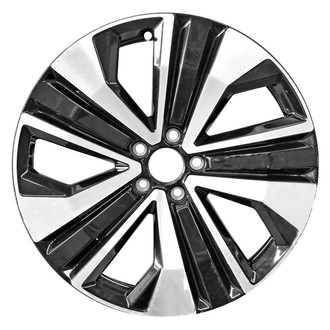 Replace® - 5-Spoke Machined Gloss Black 19x8 Alloy Factory Wheel - Remanufactured