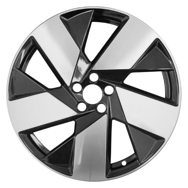 Replace® - 20 x 8 5-Slot Machined Gloss Black Alloy Factory Wheel (Remanufactured)