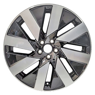 Replace® - 8 I-Spoke Machined Gloss Black 19x8.5 Alloy Factory Wheel - Remanufactured