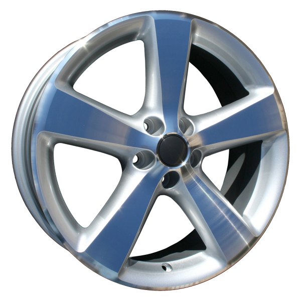 Replace® - 17 x 7 5-Spoke Machined with Silver Alloy Factory Wheel (Factory Take Off)