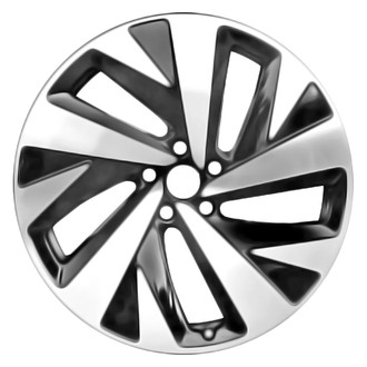 Replace® - 5-Slot Machined Gloss Black 19x8 Alloy Factory Wheel - Remanufactured