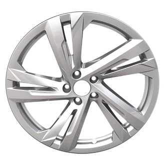 Replace® - Double 5-Spoke All Painted Medium Metallic Charcoal 20x8 Alloy Factory Wheel - Remanufactured