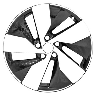 Replace® - 5-Spoke Machined Gloss Black 18x7.5 Alloy Factory Wheel - Remanufactured