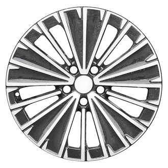 Replace® - 10 I-Spoke Machined Gloss Black 18x7 Alloy Factory Wheel - Remanufactured