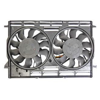 Replace® - Dual Radiator and Condenser Fan Assembly