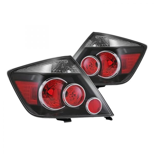 Replace® - Black Factory Tail Lights