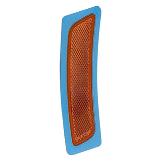 Replace® - Front Driver Side Bumper Reflector (CAPA Certified)